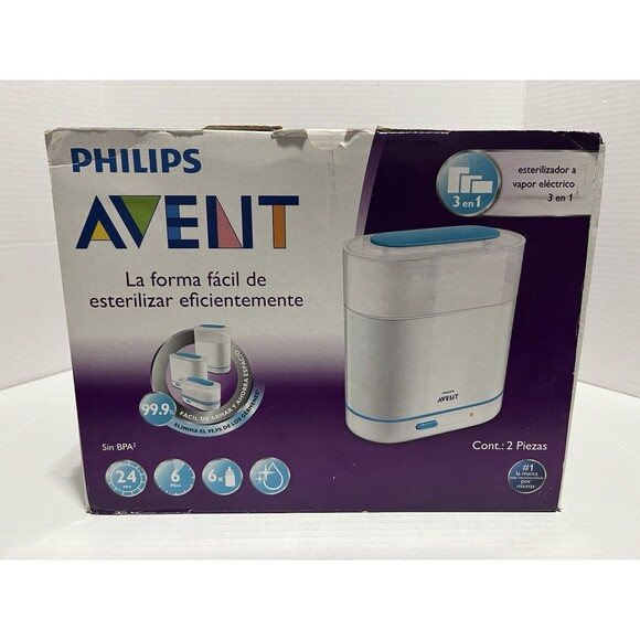 Philips Avent SCF284/05 3-in-1 Electric Steam Sterilizer - NEW IN BOX - Picture 5 of 7